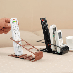 4-section remote control organizer stand for living room & office