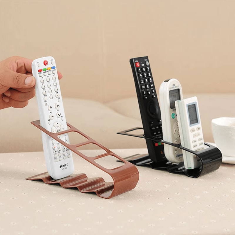 4Section Remote Control Organizer Stand For Living Room Office 0