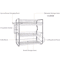 3Tier Kitchen Dish Drying Rack With Utensil Cutting Board Holder 3