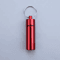 Mini Waterproof Aluminum Pill Holder Keychain For Travel Outdoor Use 2