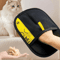Reusable Pet Hair Remover Grooming Gloves With Lint Roller 1