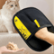 Reusable Pet Hair Remover Grooming Gloves With Lint Roller 1