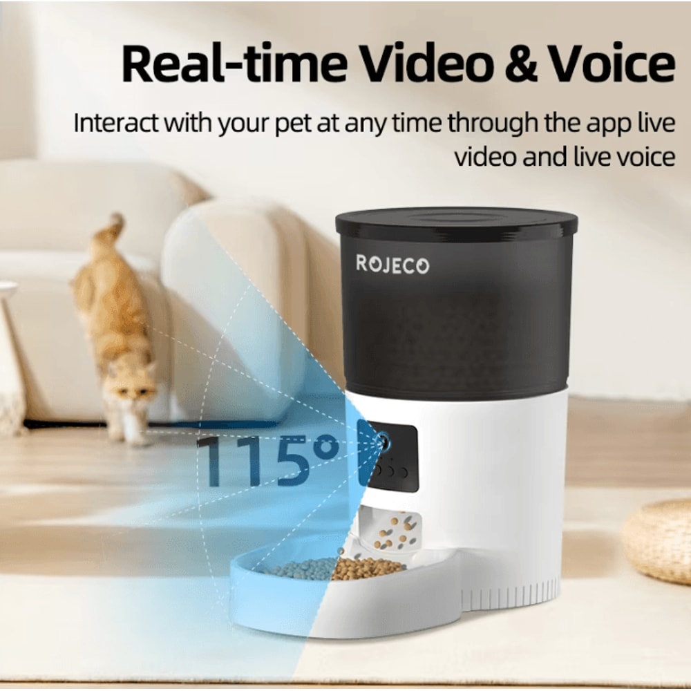 PawSight Smart Automatic Cat Feeder With Camera App Control 1