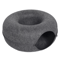 CozyLoop Felt Cat Tunnel Bed Interactive Donut Nest 3