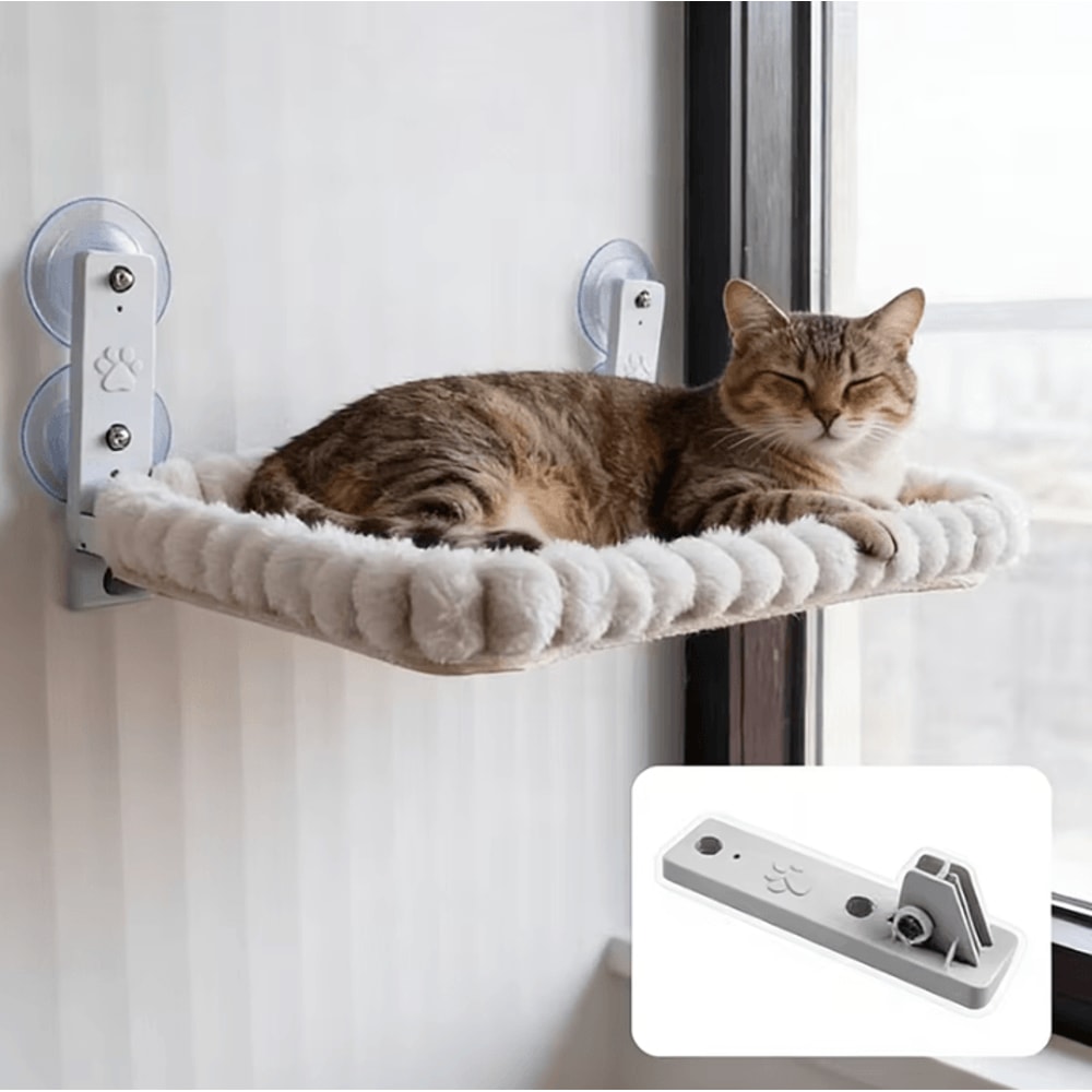 SkyLounge Window Hammock For Indoor Cats 2