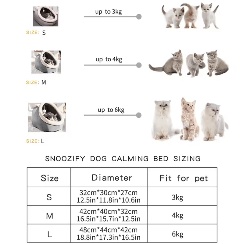 SnuggleDome SemiEnclosed Warm Cat Nest Bed 4