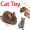 TinyPounce Plush Mouse Cat Chew Toy 0