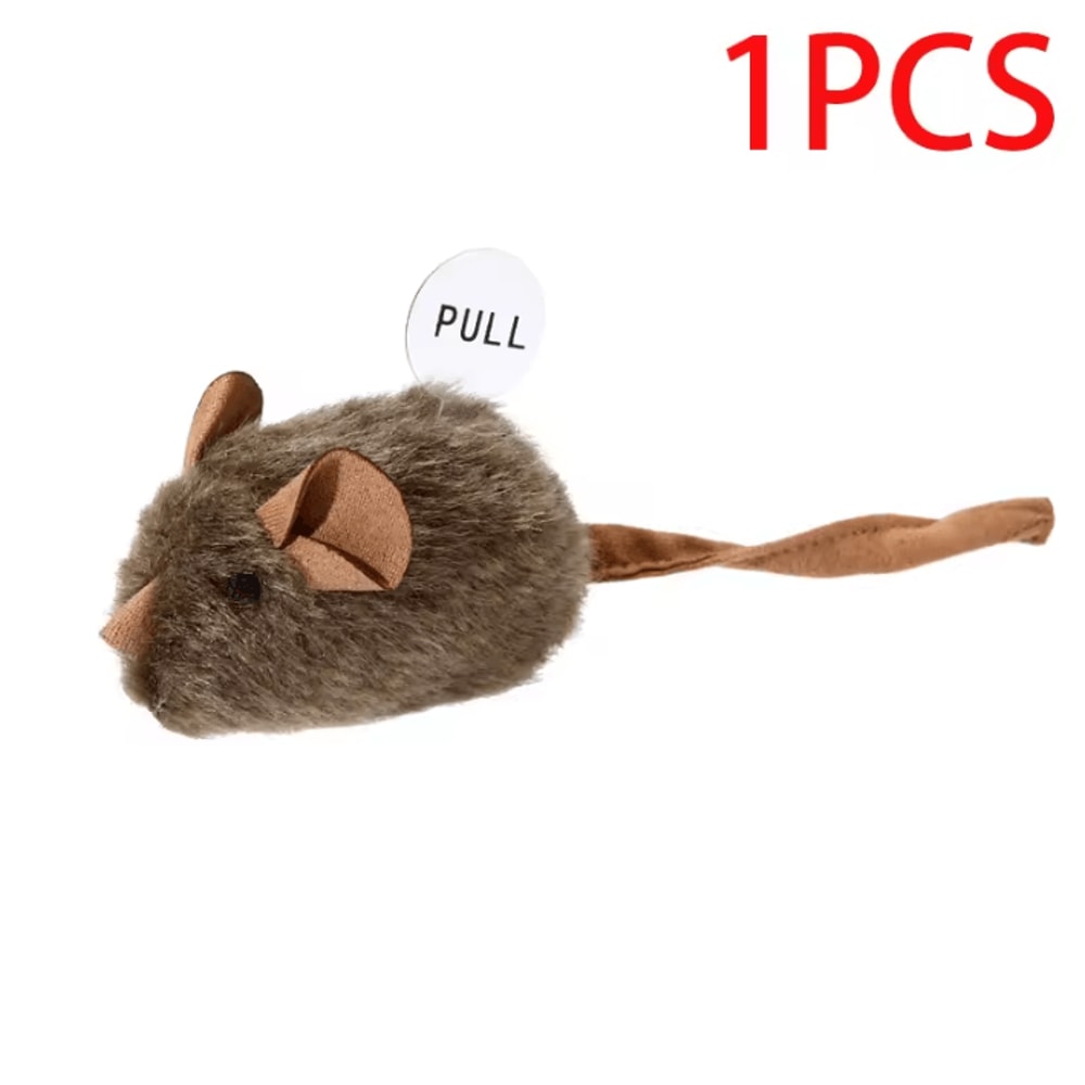 TinyPounce Plush Mouse Cat Chew Toy 3