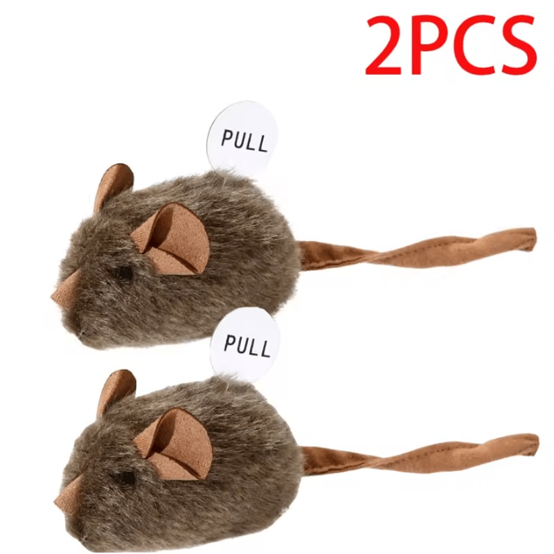 TinyPounce Plush Mouse Cat Chew Toy 4