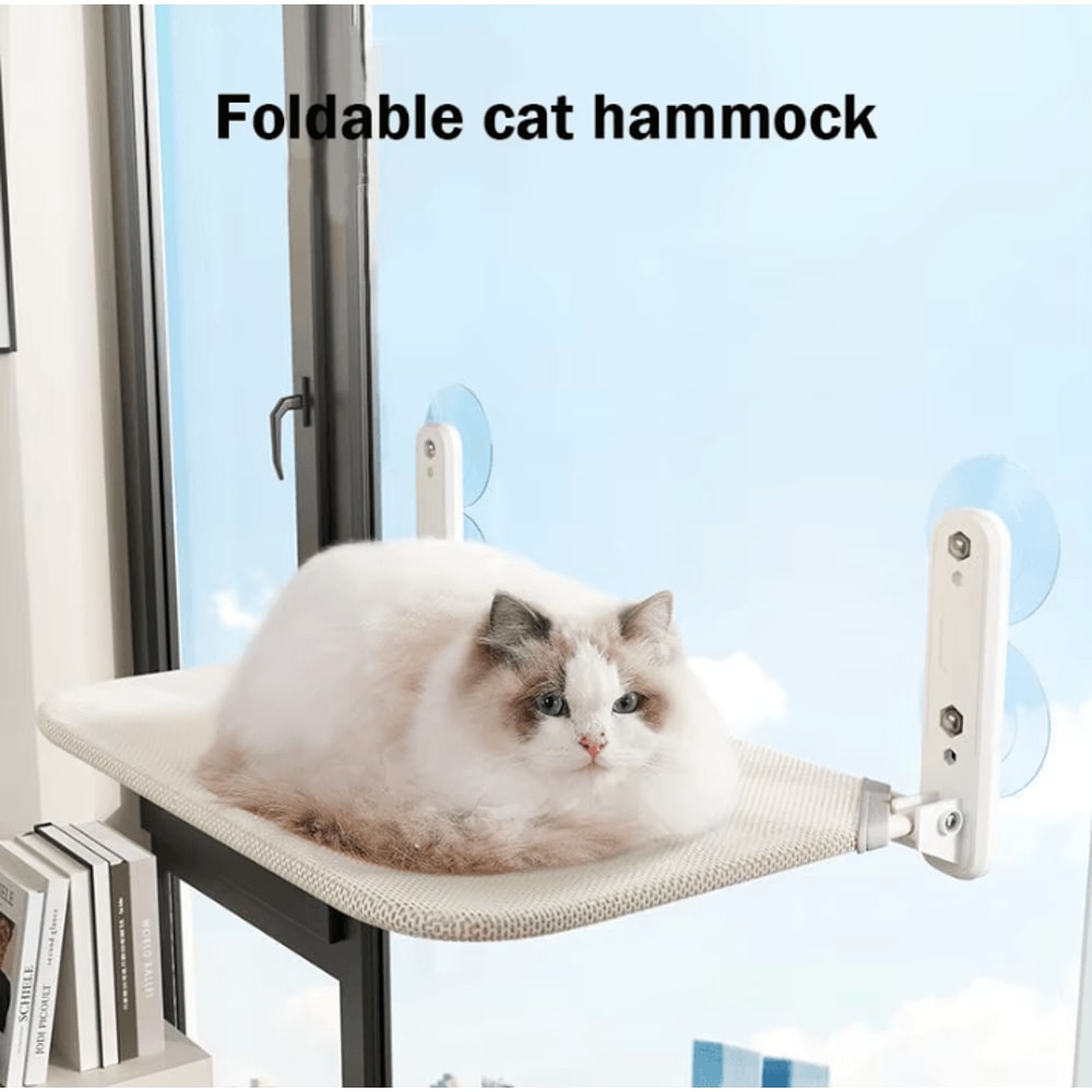 CloudNest Suction Cup Cat Window Hammock Bed 0