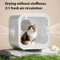 FluffFlow UltraQuiet Pet Dryer Box For Cats Small Dogs 2