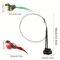 FeatherChase Double Bird Teaser Wand Set With Suction Cup Base 1