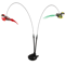 FeatherChase Double Bird Teaser Wand Set With Suction Cup Base 4