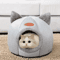DreamCove Deep Sleep Winter Cat Cave Bed 1