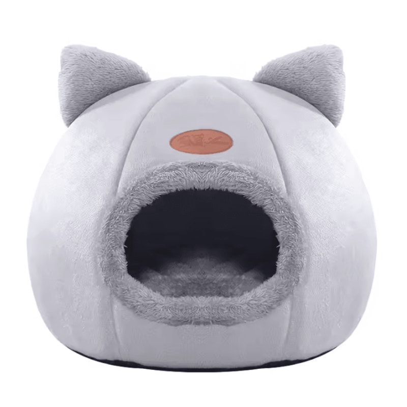 DreamCove Deep Sleep Winter Cat Cave Bed 4