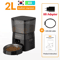 SmartServe ButtonControl Automatic Pet Feeder By ROJECO 3