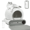 DOEL Smart SelfCleaning Cat Litter Box With App Control 0
