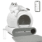 DOEL Smart SelfCleaning Cat Litter Box With App Control 5