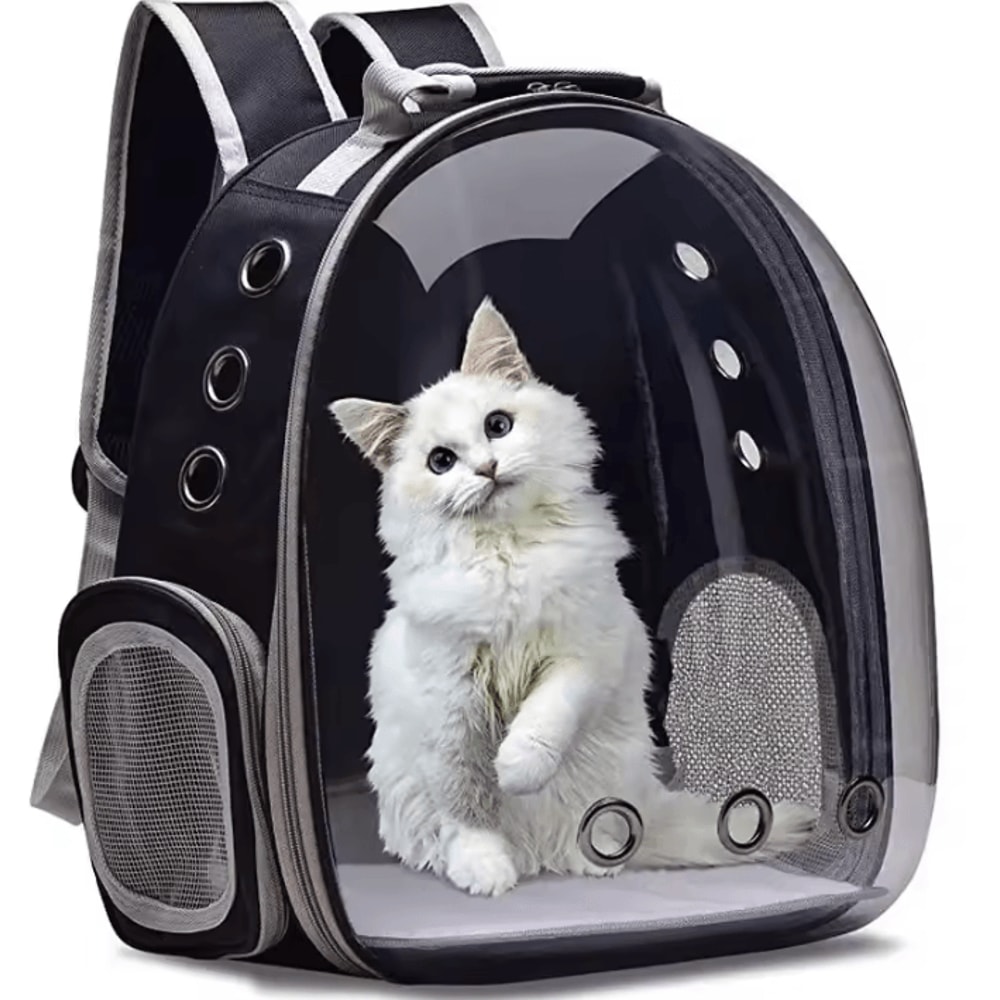 Transparent Bubble Cat Carrier Backpack For Travel Outdoor Adventures 0