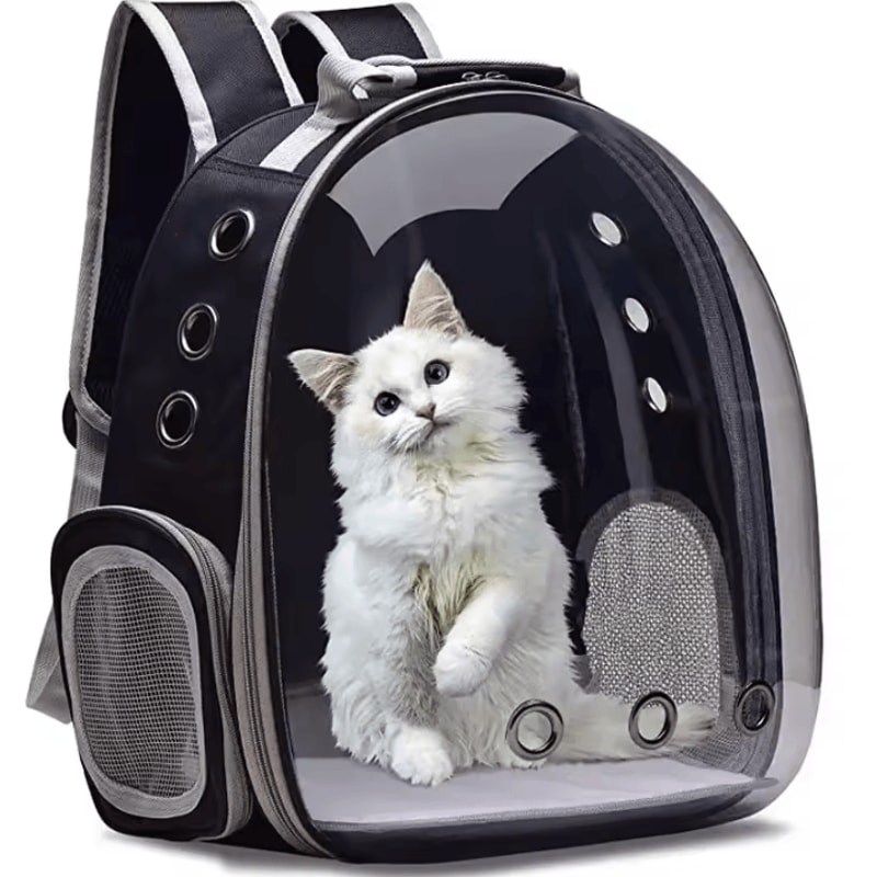 Transparent Bubble Cat Carrier Backpack For Travel Outdoor Adventures 0