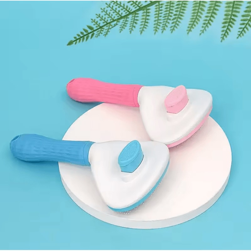 SelfCleaning Pet Grooming Comb For Cats Dogs 1