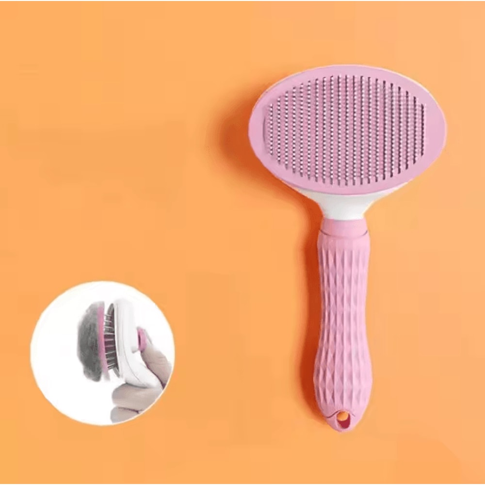 SelfCleaning Pet Grooming Comb For Cats Dogs 2