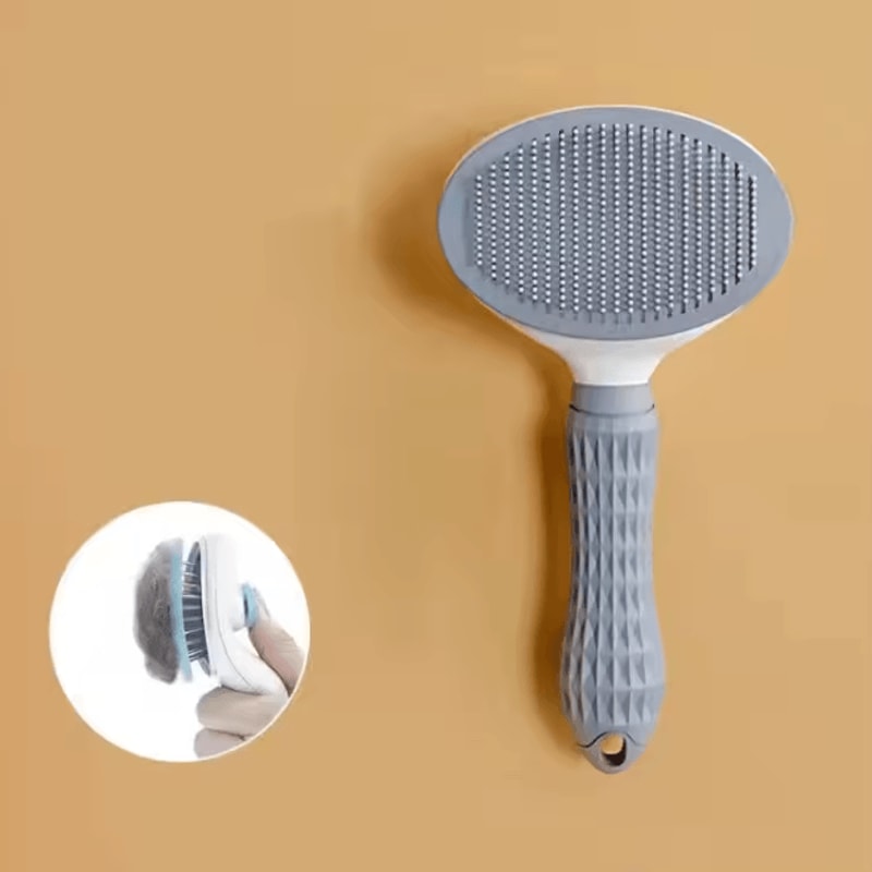 SelfCleaning Pet Grooming Comb For Cats Dogs 3