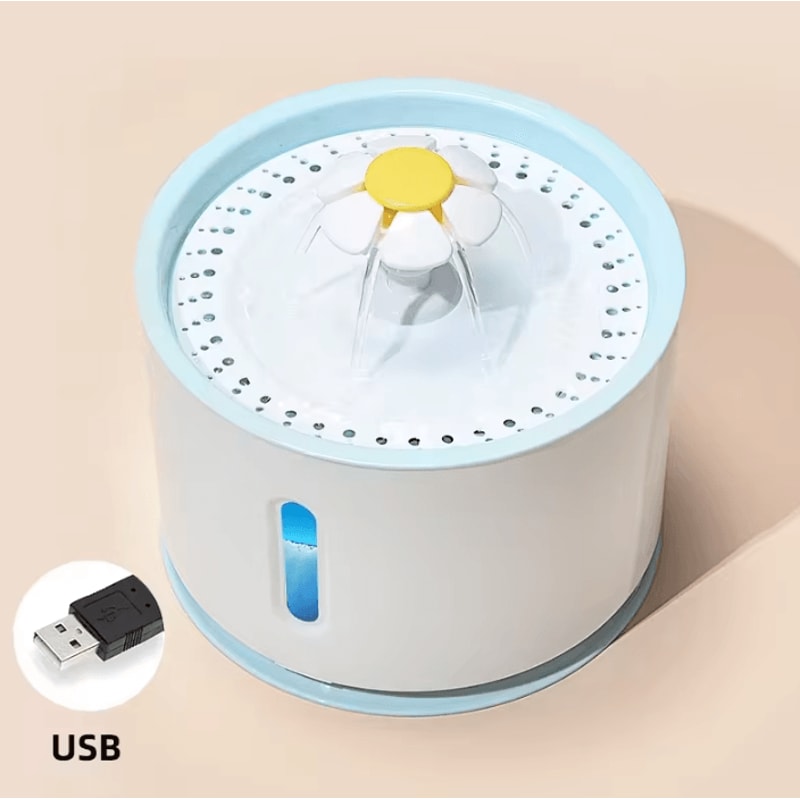 Stainless Steel Automatic Cat Water Fountain For Cats Dogs 3