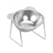 CozyTilt Elevated Stainless Steel Cat Bowl Set 4