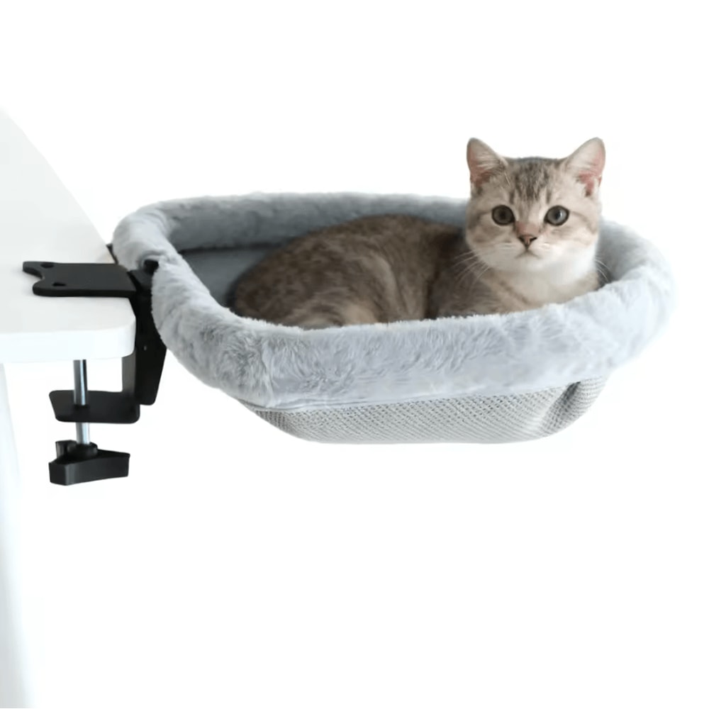 WorkNest Foldable Cat Desk Hammock Bed 4