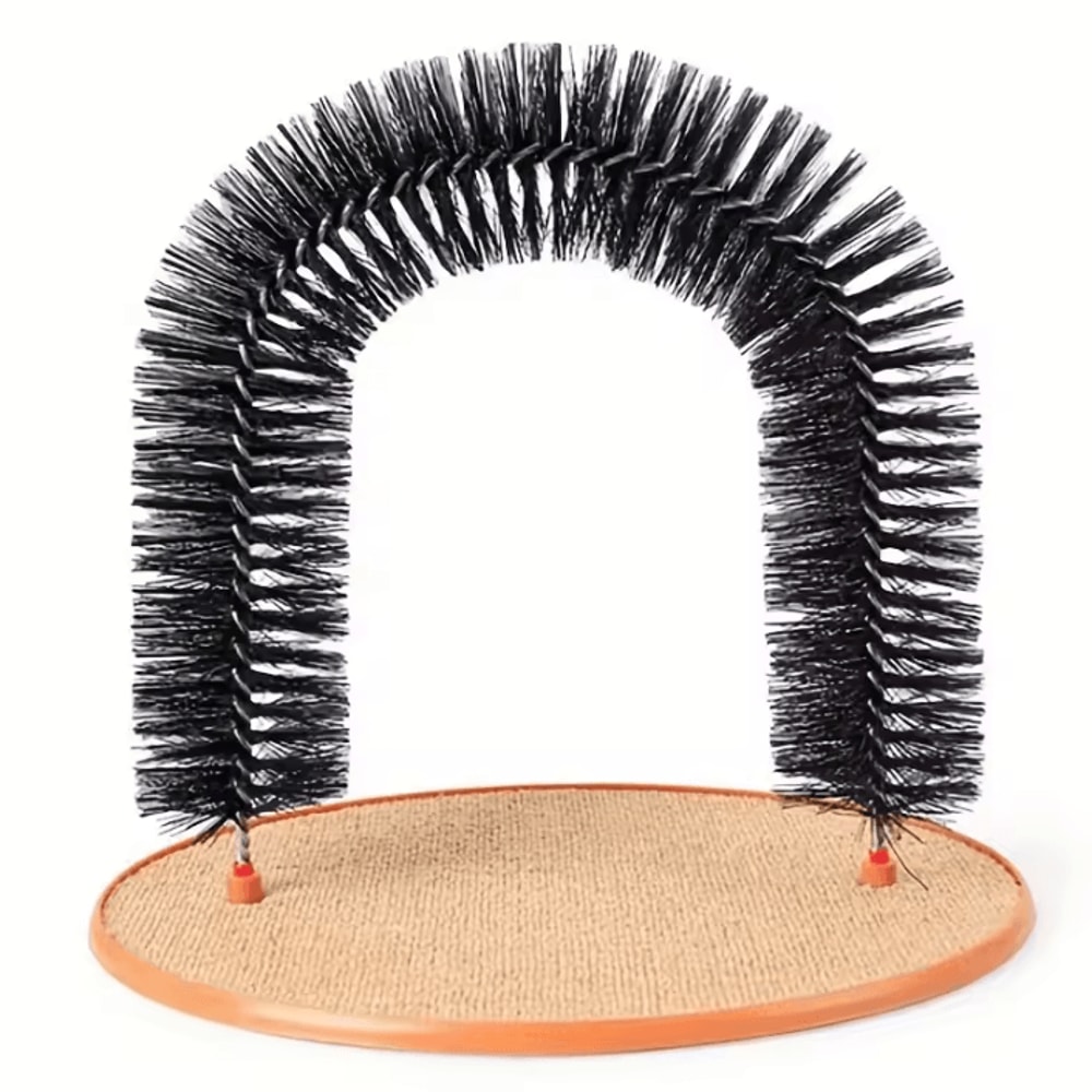 PurrSpa SelfGrooming Cat Arch With Scratching Pad 4