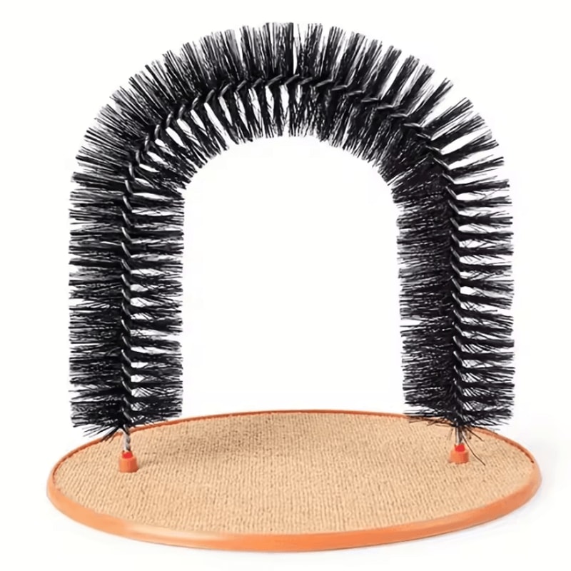 PurrSpa SelfGrooming Cat Arch With Scratching Pad 4