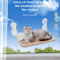 CloudLounge Foldable Window Cat Hammock 1
