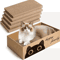 ScratchNest Cardboard Cat Scratcher Bed 4