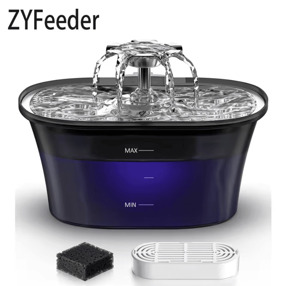 AquaFlow 25L Automatic Pet Water Fountain For Cats Dogs 3