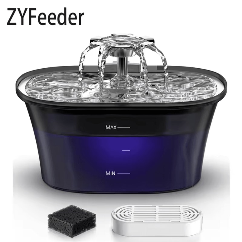 AquaFlow 25L Automatic Pet Water Fountain For Cats Dogs 3