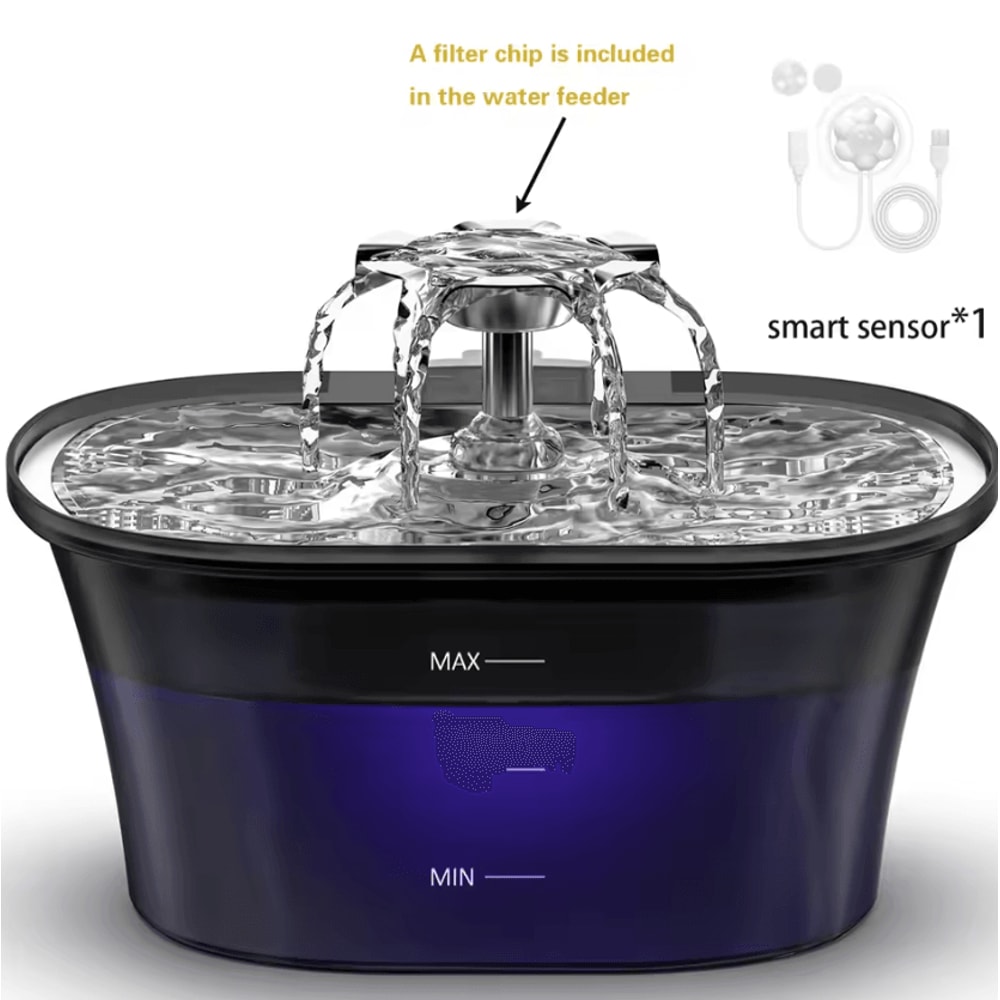 AquaFlow 25L Automatic Pet Water Fountain For Cats Dogs 5