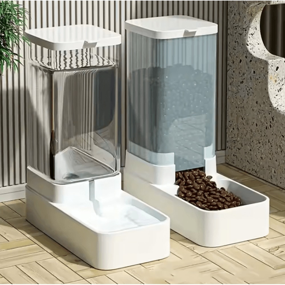 EasyFlow Gravity Pet Feeder Water Dispenser Set 0
