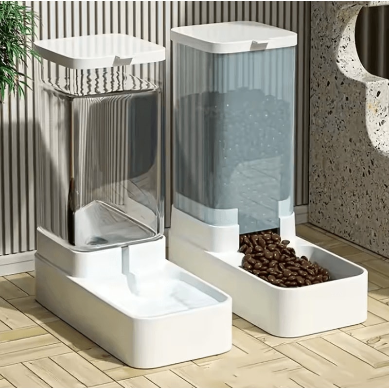 EasyFlow Gravity Pet Feeder Water Dispenser Set 0