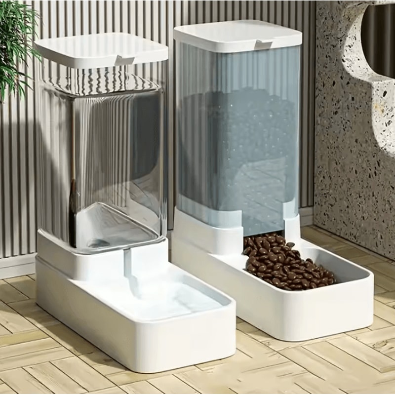EasyFlow Gravity Pet Feeder Water Dispenser Set 5