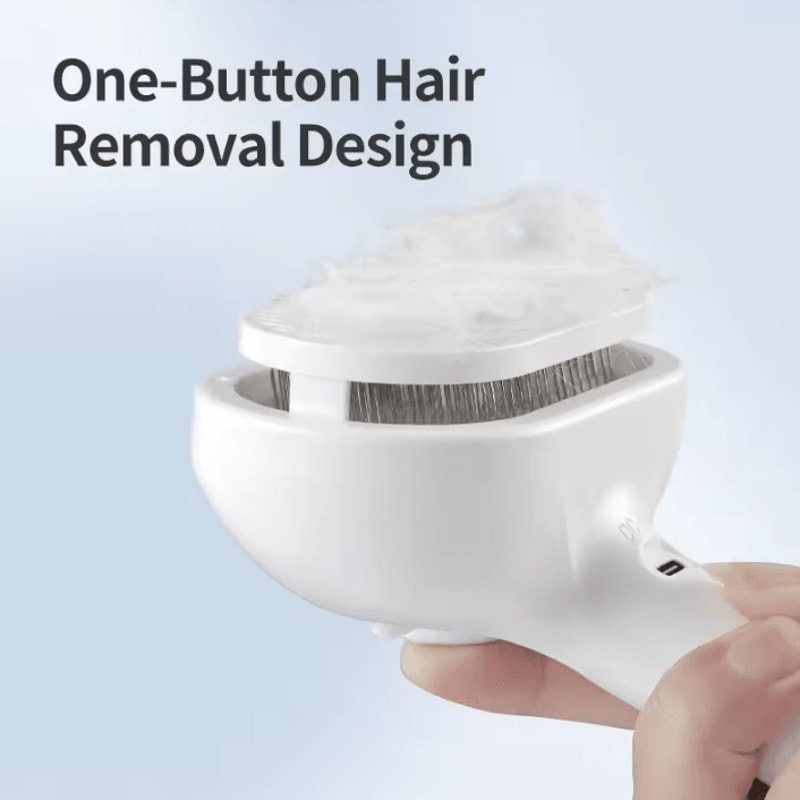SteamGlow Electric Pet Grooming Spray Comb 2