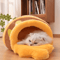 HoneyHaven SemiEnclosed Plush Cat Nest 0