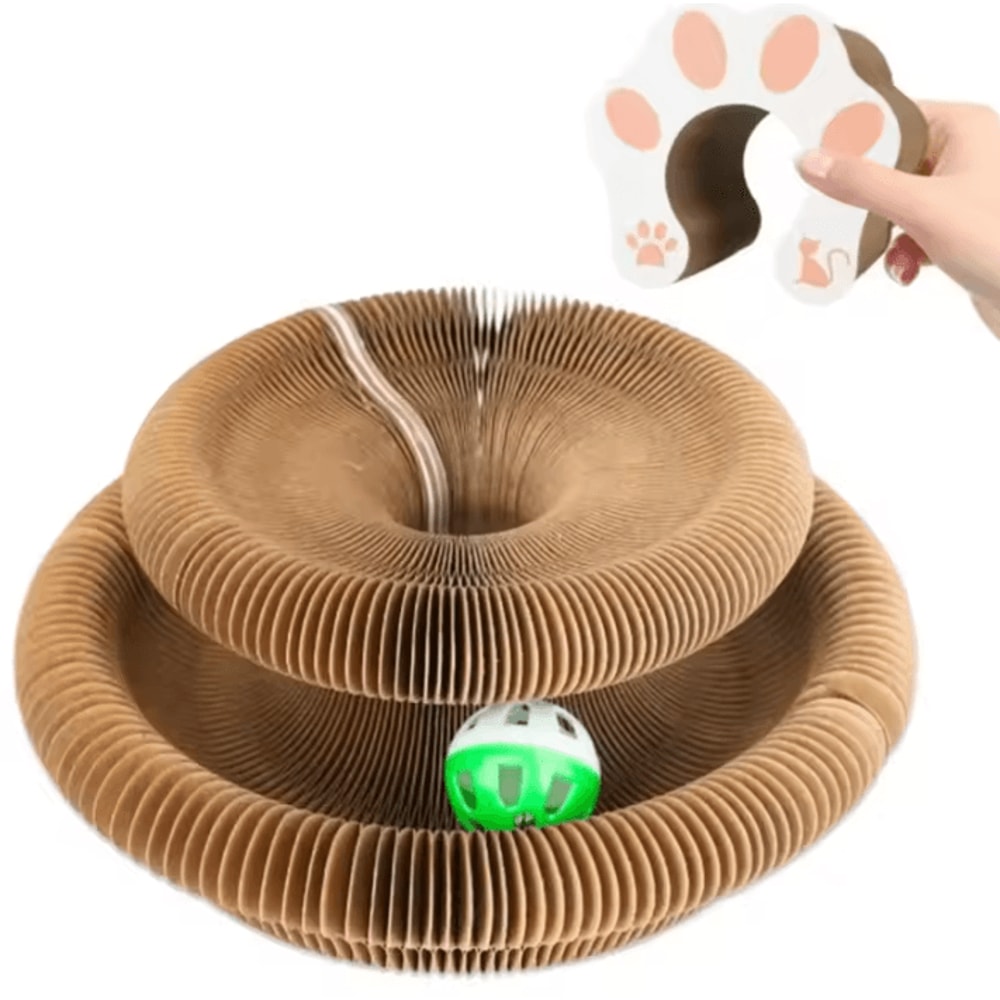 FlexiPurr Accordion Cat Scratcher Toy 5