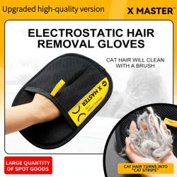furease static-free pet grooming gloves