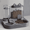 DuoFlow 2in1 Automatic Pet Feeder Water Dispenser 2