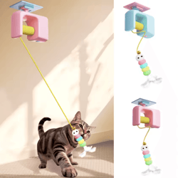 skyflutter interactive flying bird cat toy