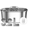 AquaFlow Stainless Steel Pet Water Fountain 0