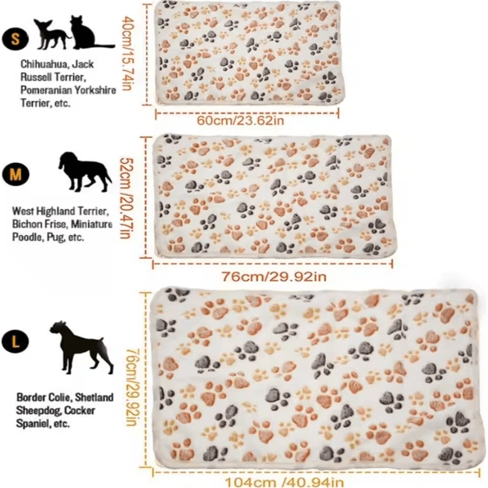 SnuggleSoft Premium Fleece Pet Blanket 1