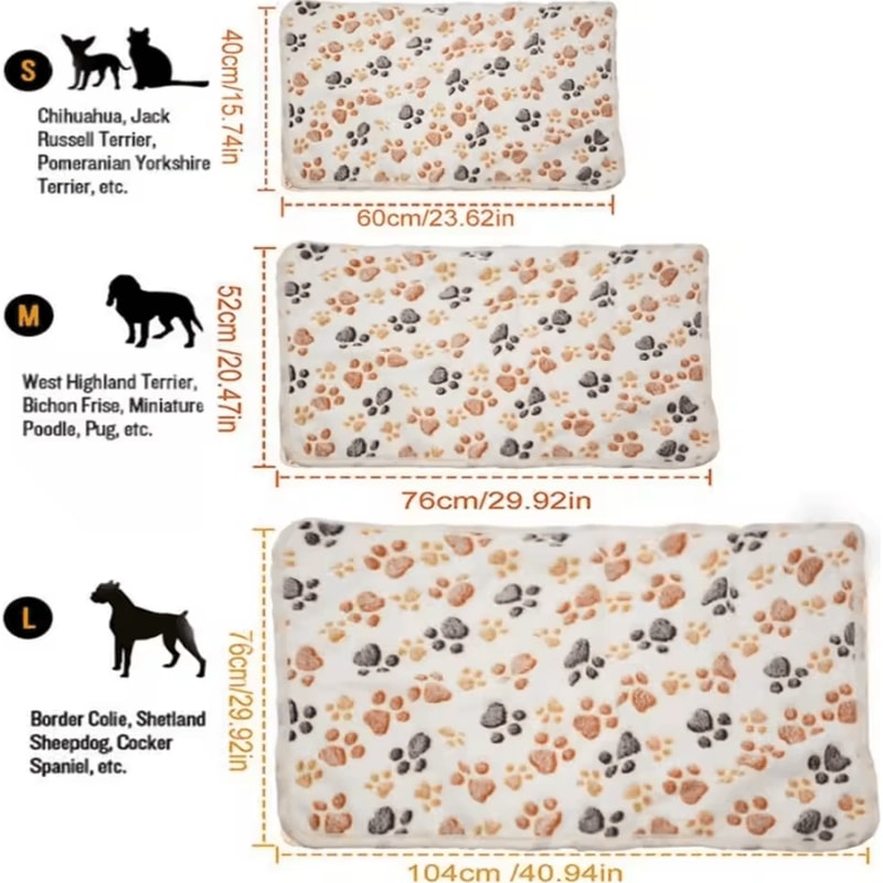 SnuggleSoft Premium Fleece Pet Blanket 1