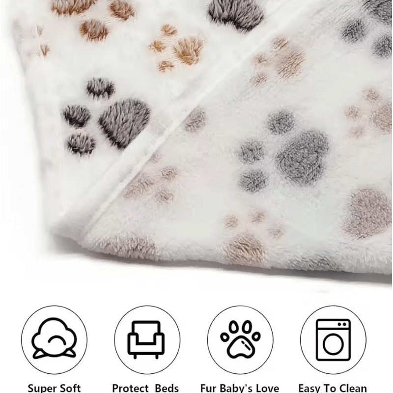 SnuggleSoft Premium Fleece Pet Blanket 2